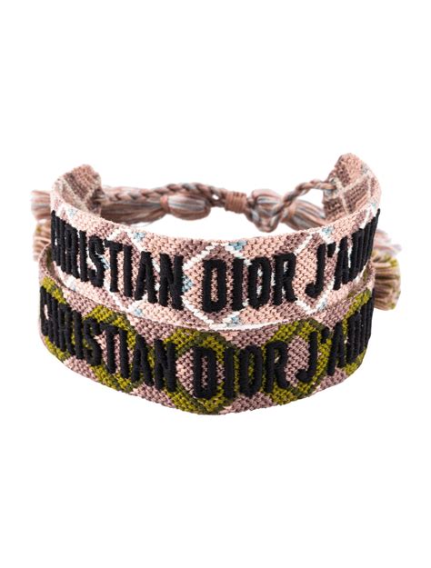 how much are dior bracelets|christian Dior bracelet woven price.